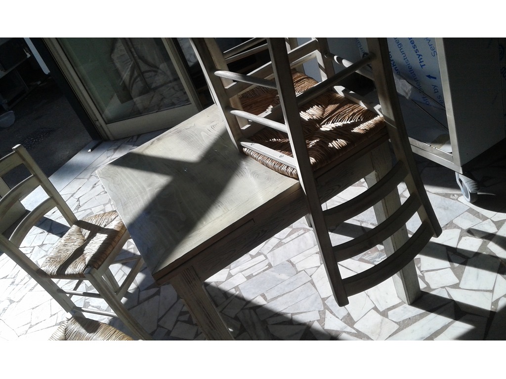 TAVOLO COMPLETO DI SEDIE in vendita - foto 4