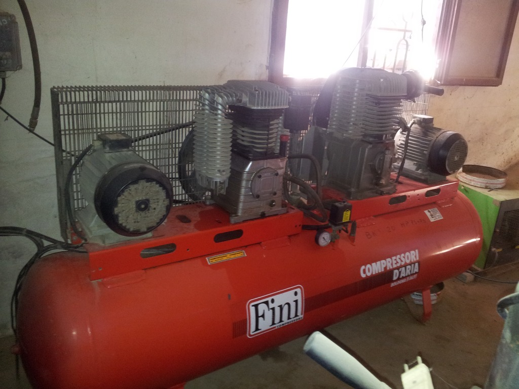 compressore fini 500 lt in vendita - foto 1