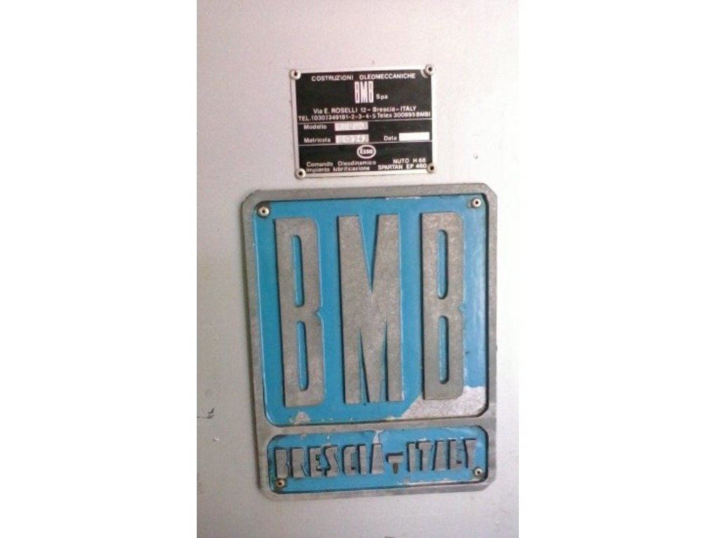 Pressa iniezione idraulica BMB MC 200 in vendita - foto 2