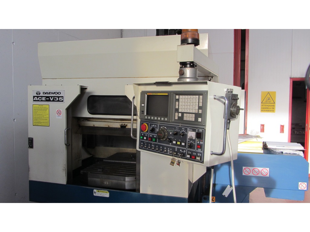 Centro di lavoro Daewoo Rotopallet tavola rotante  ACE V35 in vendita - foto 3