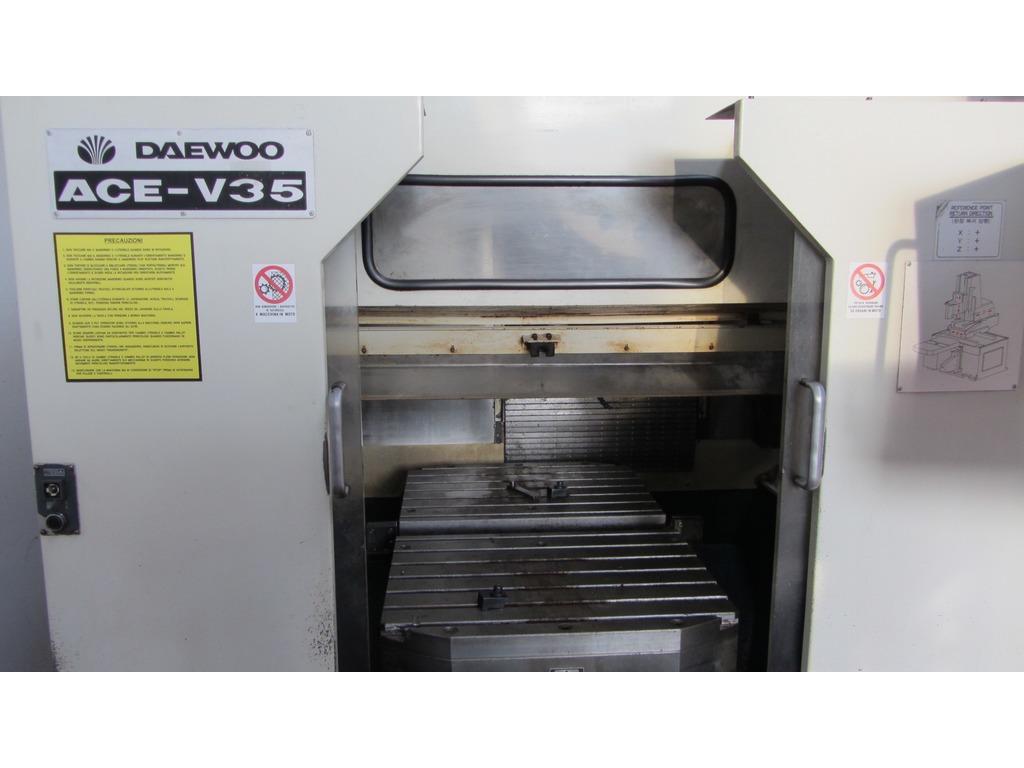 Centro di lavoro Daewoo Rotopallet tavola rotante  ACE V35 in vendita - foto 5