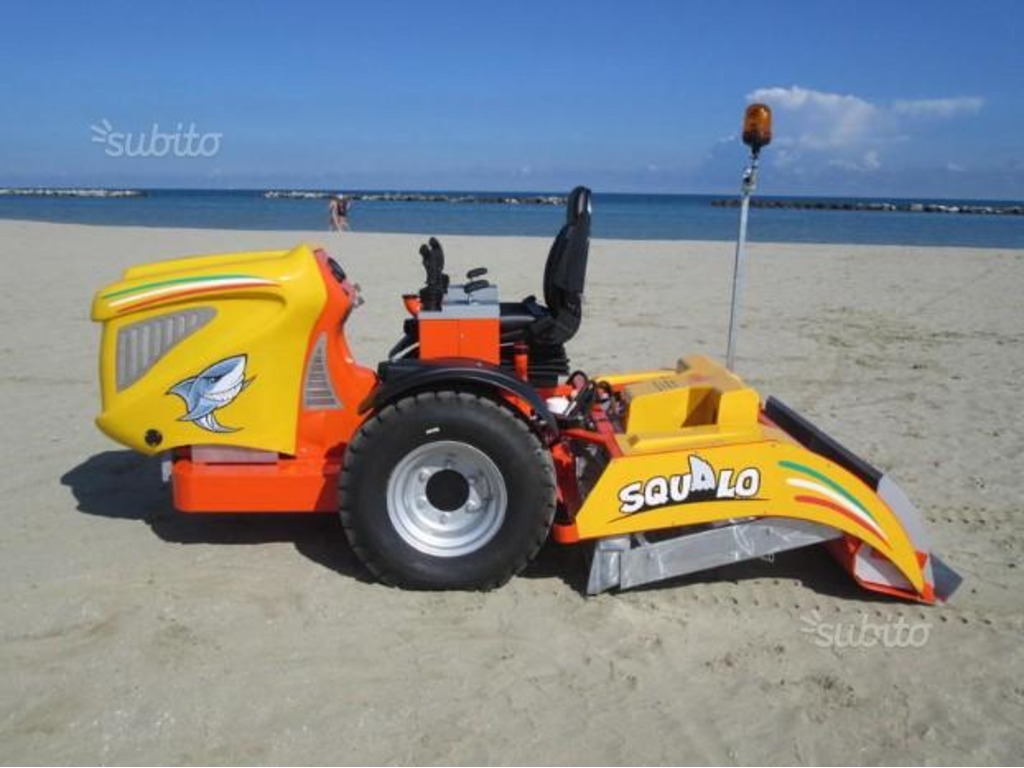 Puliscispiaggia uomo a bordo SQUALO in vendita - foto 2