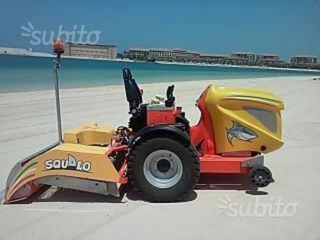 Puliscispiaggia uomo a bordo SQUALO in vendita - foto 3
