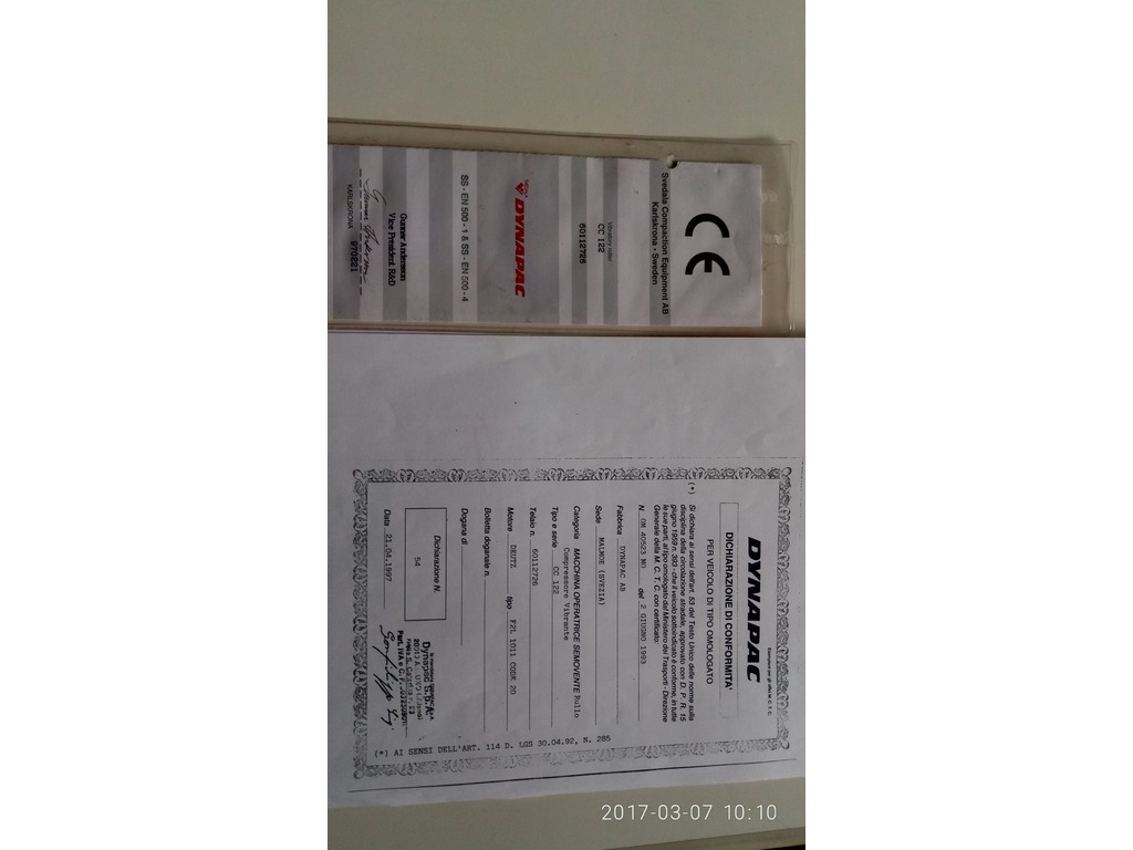 RULLO DYNAPAC C122 in vendita - foto 10