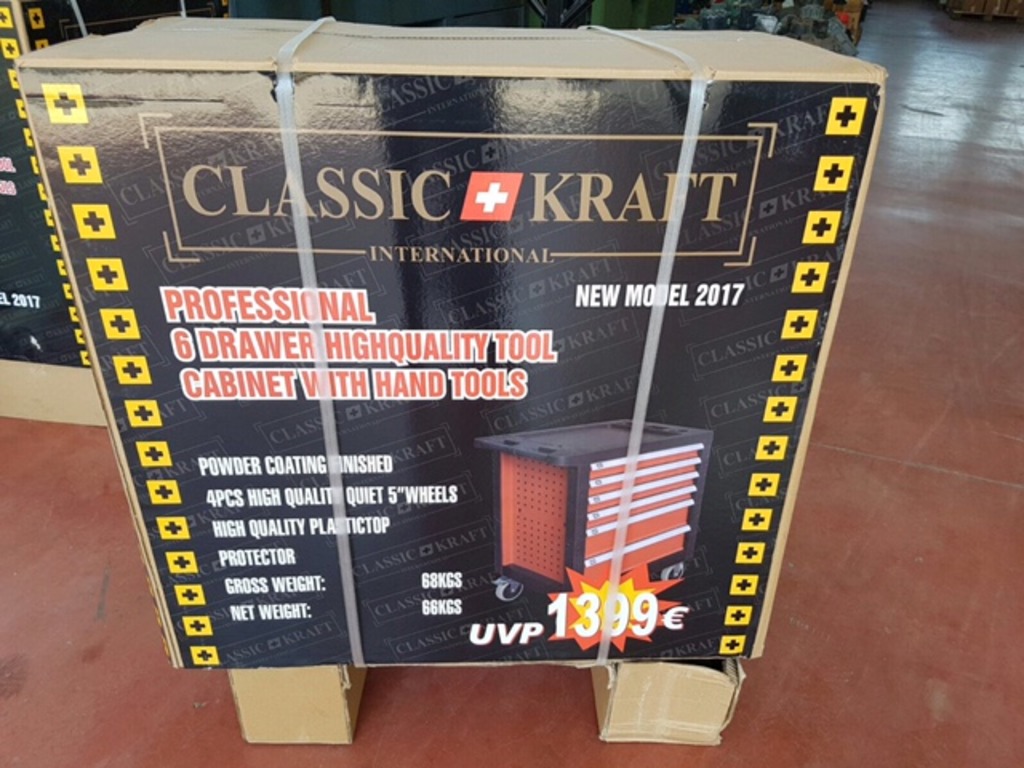 Carrelli porta utensili completi Classic  Kraft  - nuovi - a prezzi vantaggiosi! in vendita - foto 5