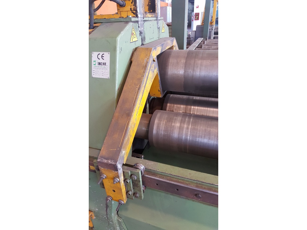 Calandra a 4 rulli con guide rettilinee - 4 roll linear guides plate bending machine in vendita - foto 8