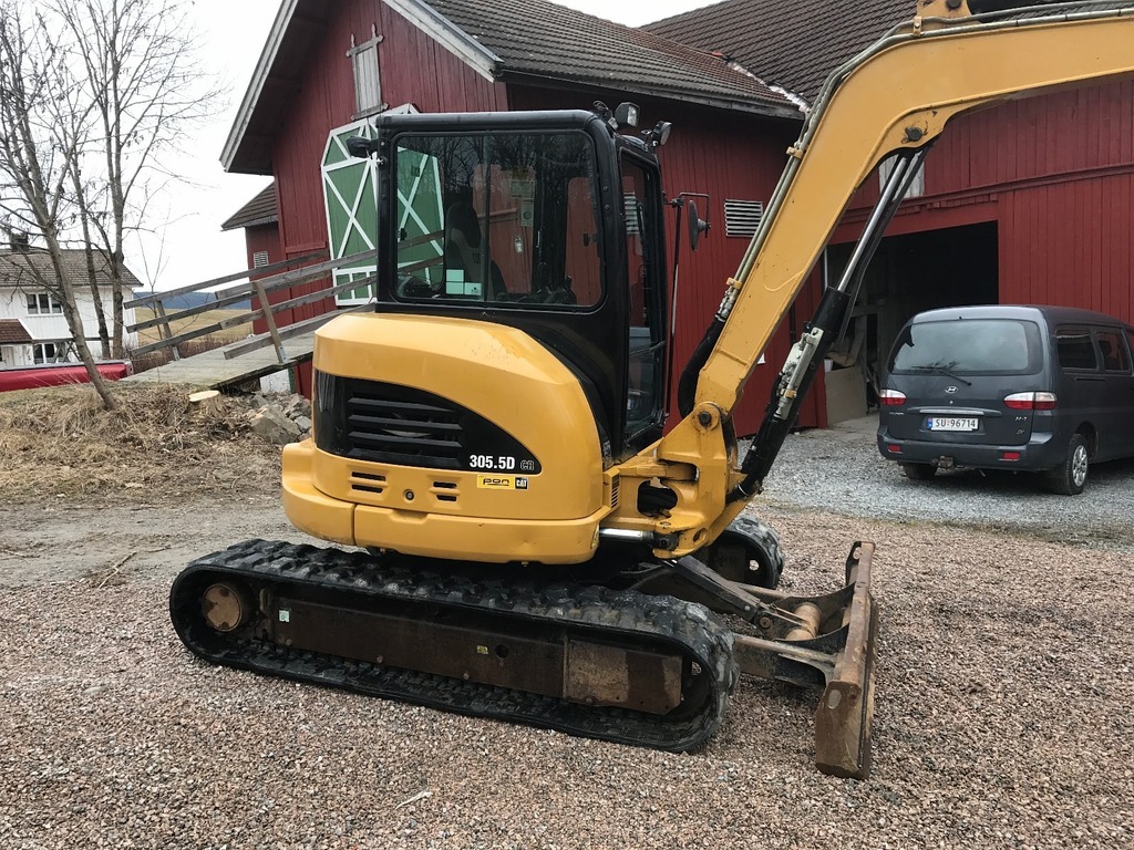 Cat 305.5D med rotor in vendita - foto 2