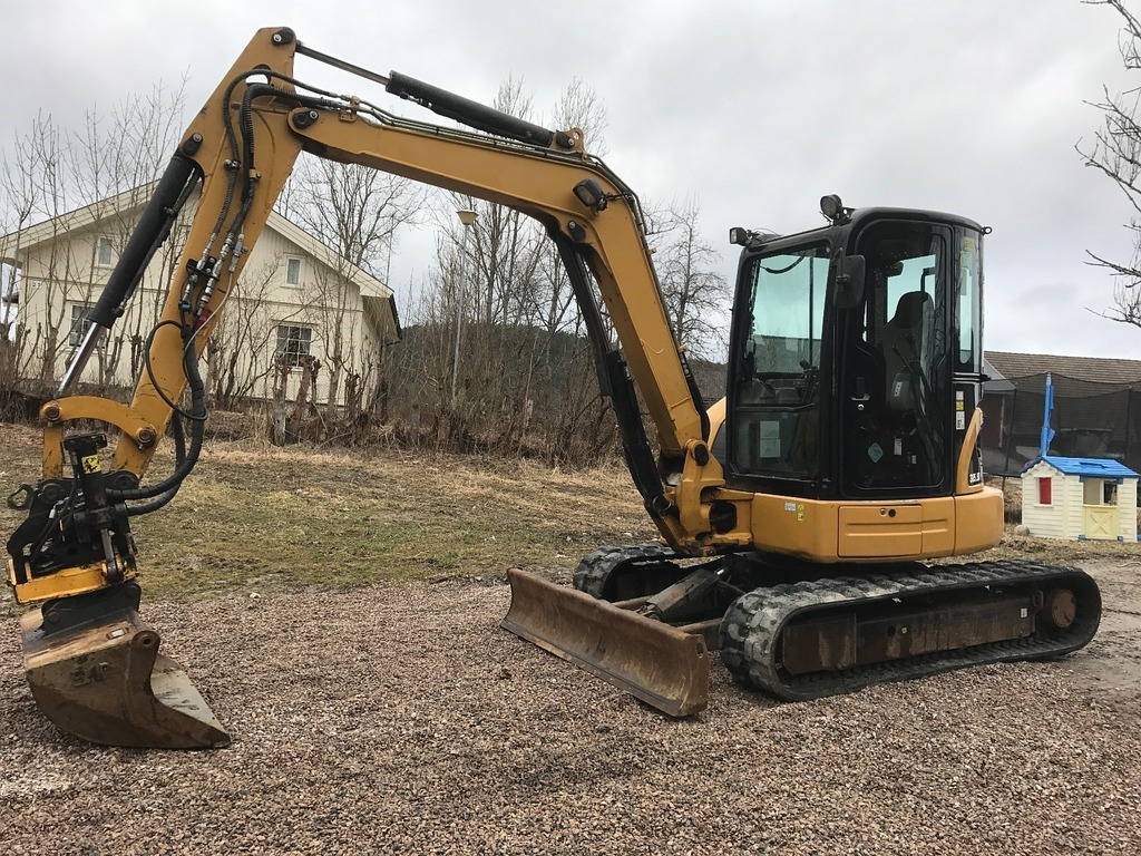 Cat 305.5D med rotor in vendita - foto 3