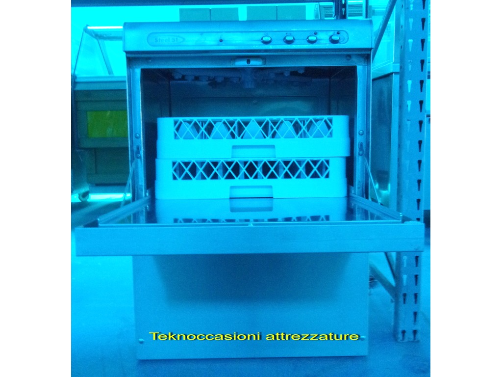 Lavapiatti carica frontale a cesto quadro Colged in vendita - foto 2