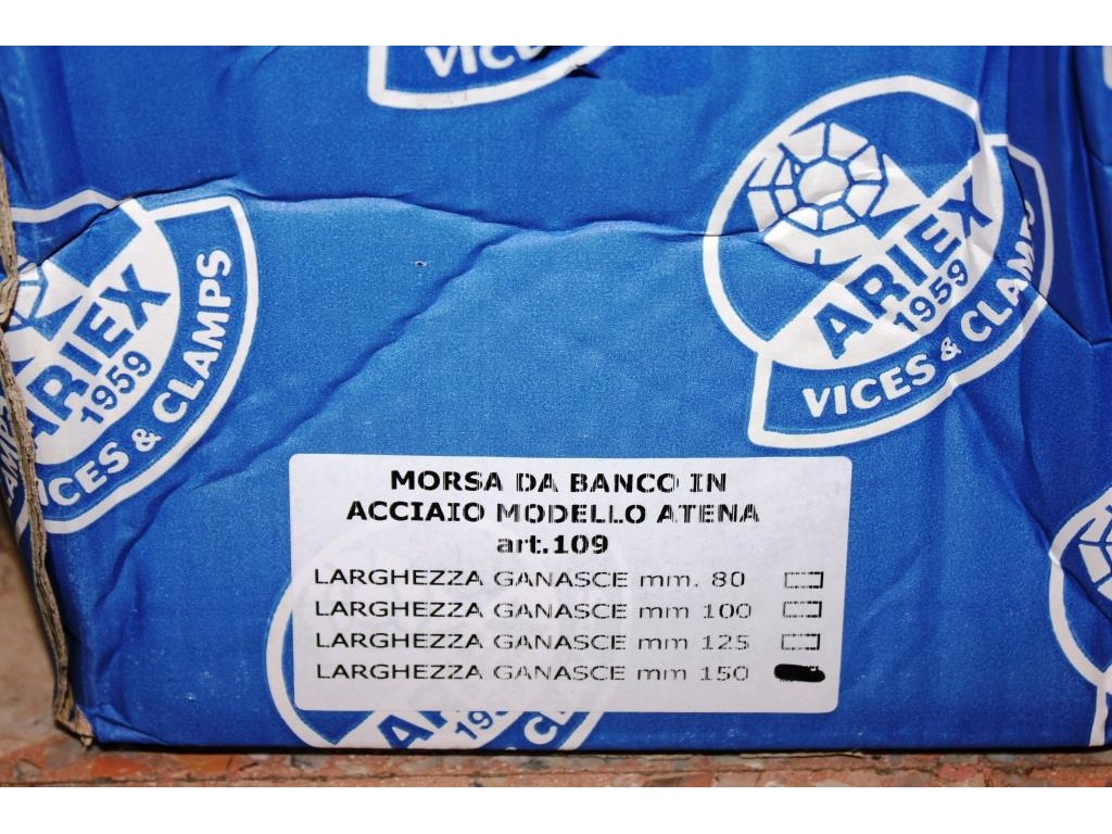Morsa da banco Ariex Atena 109/150 in vendita - foto 6