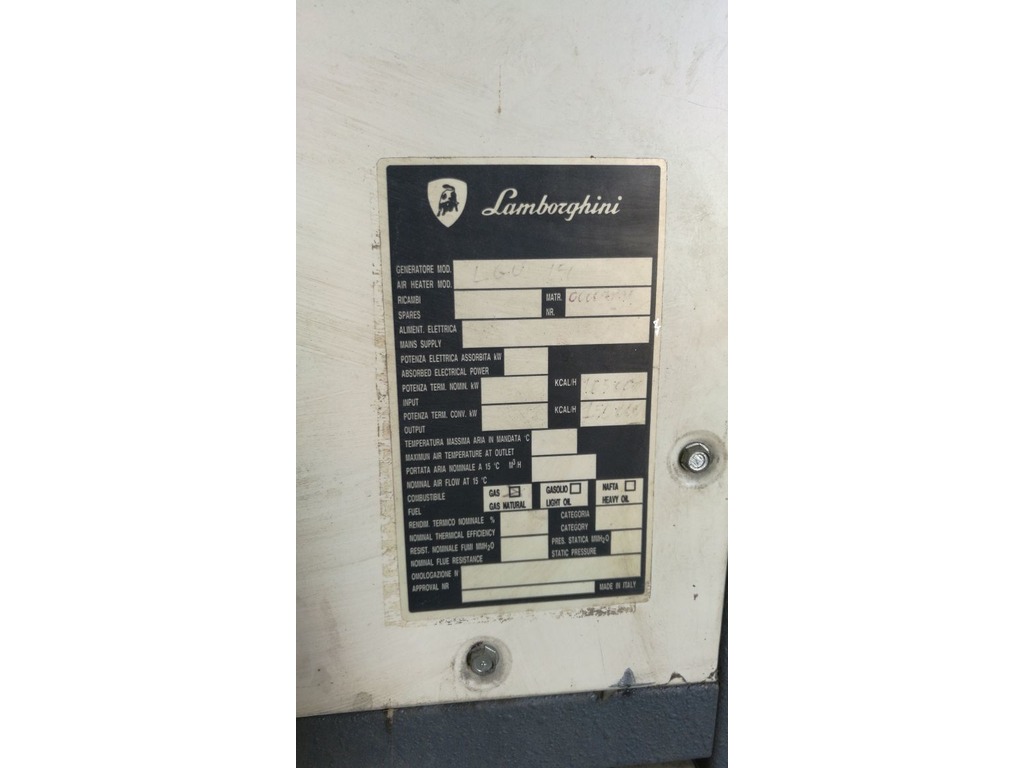 Generatore Lamoborghini A Gas in vendita - foto 2
