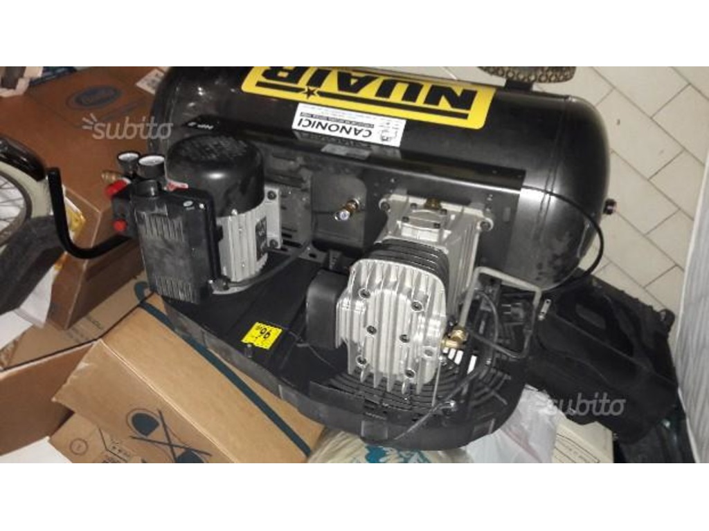 compressore 100 lt NUAIR in vendita - foto 2