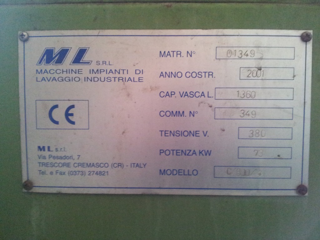 LINEA DI LAVAGGIO PEZZI in vendita - foto 1