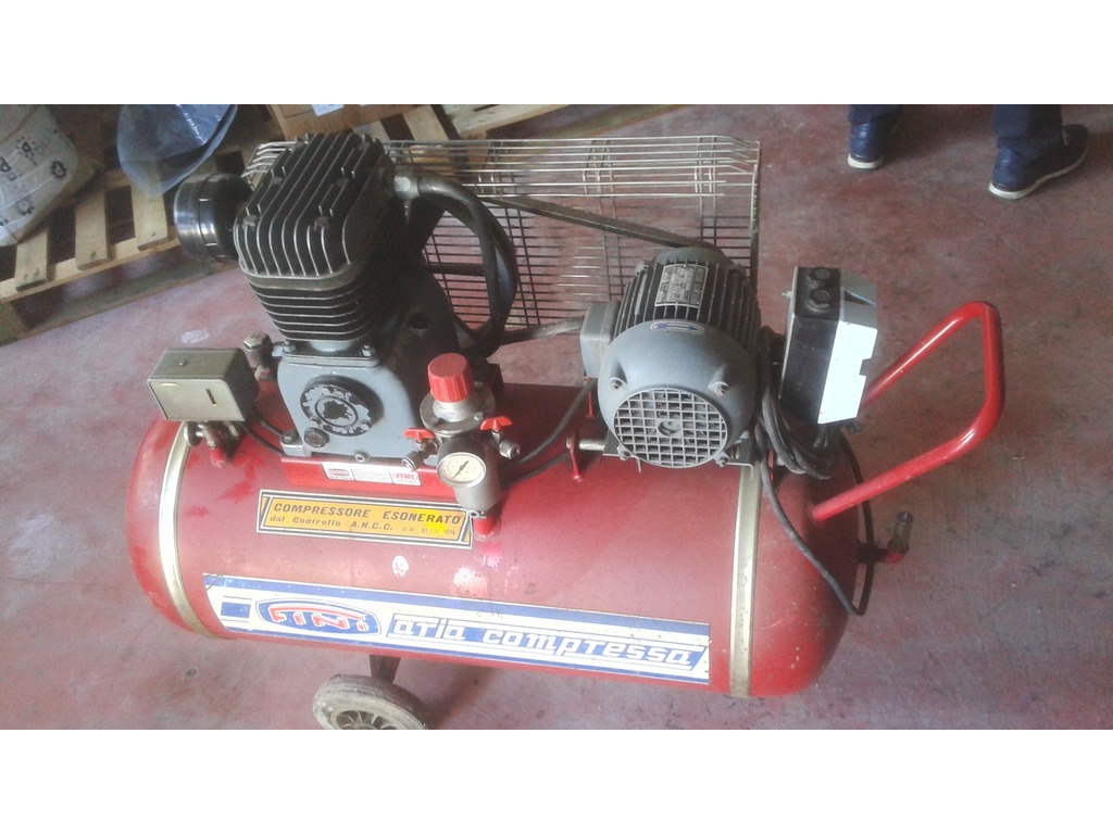 compressore fini 100lt in vendita - foto 2