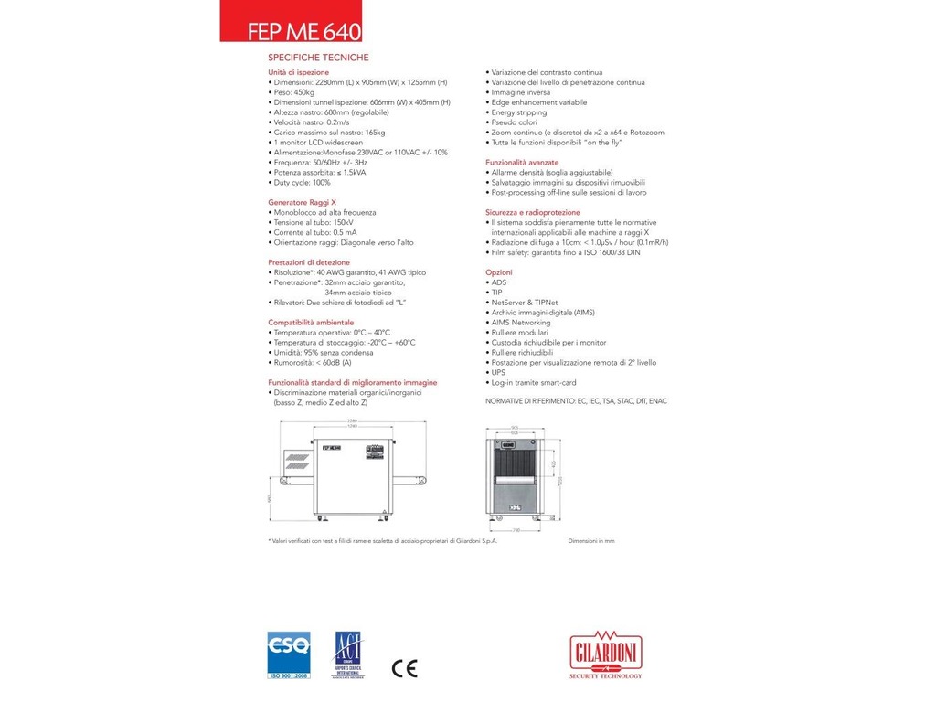 RILEVATORE DI METALLI - GILARDONI - MOD. FEP ME 640 (COD. MF-PR-RIL-14) in vendita - foto 3