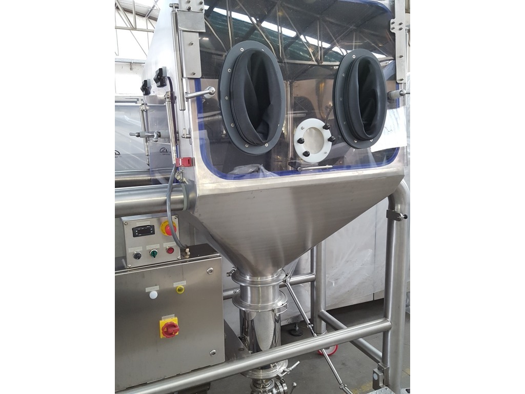 STAZIONE SVUOTASACCHI CON MULINO E RIBALTAFUSTI VIMA IMPIANTI Mod. BSD+GCM-I (cod. MF-PR-TRA-18) in vendita - foto 4