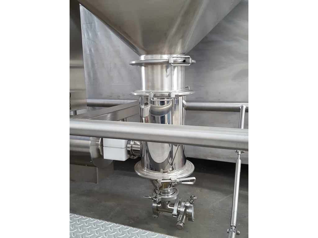 STAZIONE SVUOTASACCHI CON MULINO E RIBALTAFUSTI VIMA IMPIANTI Mod. BSD+GCM-I (cod. MF-PR-TRA-18) in vendita - foto 5