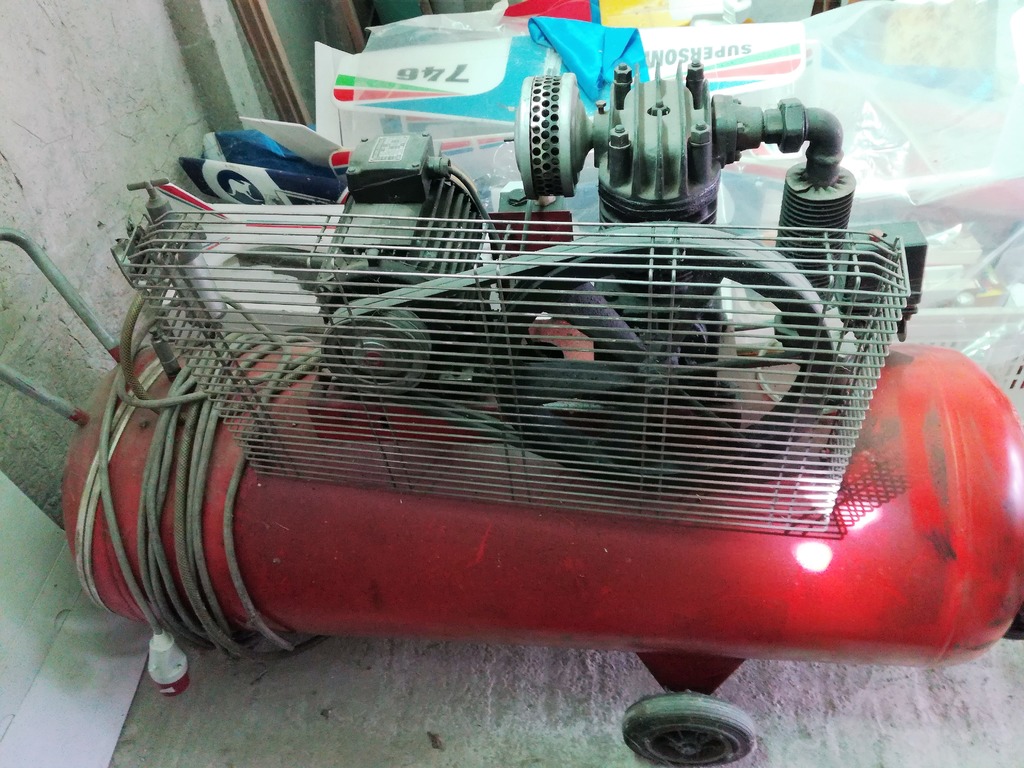 compressore aria 200 lt. in vendita - foto 2