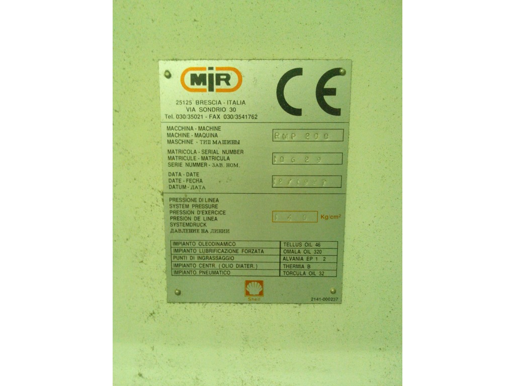 pressa MIR 200 in vendita - foto 3