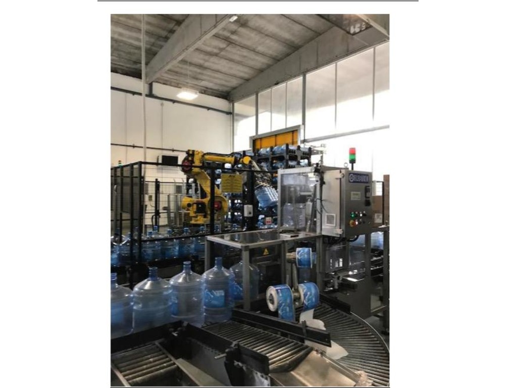 Complete second hand line filling returnable bottles in vendita - foto 1