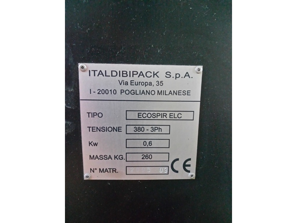 Confezionatrice imballatrice per pallet ITALDIBIPACK ECOSPIR ELC in vendita - foto 3