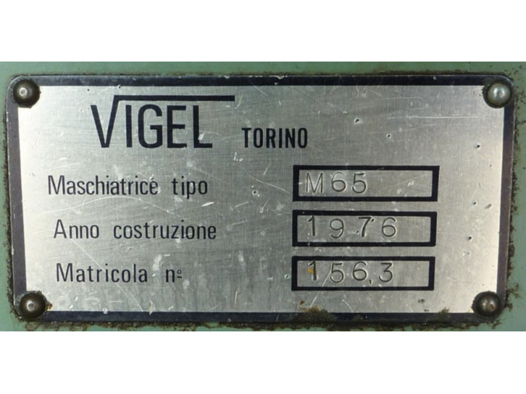 Filettatrice con patrona Vigel M 65 in vendita - foto 5