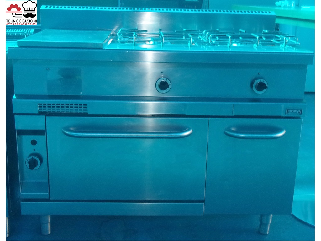Cucina a gas 2 fuochi con forno Emmepi in vendita - foto 1