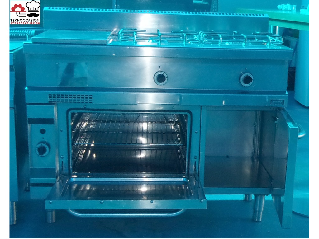 Cucina a gas 2 fuochi con forno Emmepi in vendita - foto 3