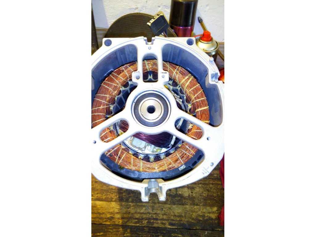 Alternatore generatore dinamo per gruppo elettrogeno da 3 kva monofase sincro in vendita - foto 4