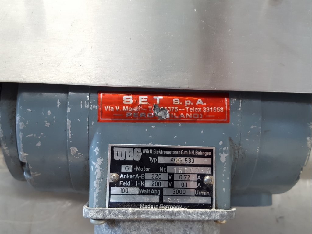NASTRINO TRASPORTATORE IN ACCIAIO INOX MOTORIZZATO (COD. MF-PK-NAS-158) in vendita - foto 3