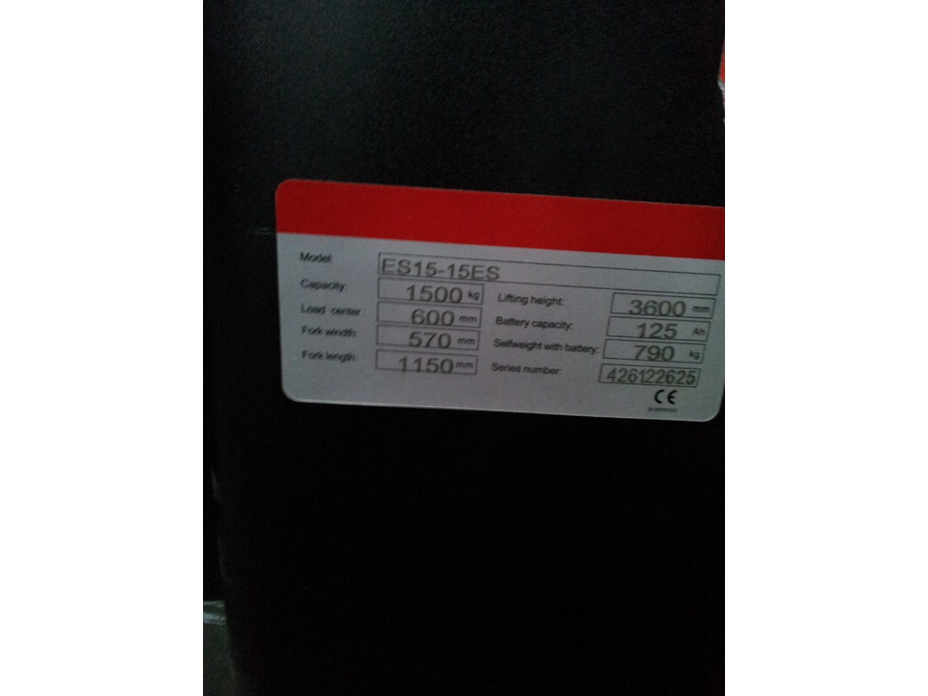 TRANSPALLET A COLONNA ELETTRICO 15 Q.LI in vendita - foto 4