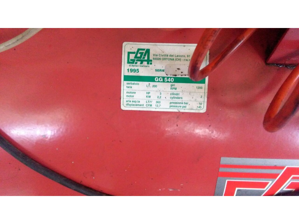 compressore 200 litri in vendita - foto 3