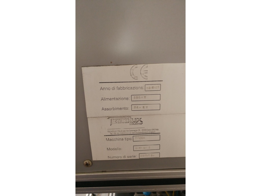 Soffieria tecnolux Vacum 380v in vendita - foto 3
