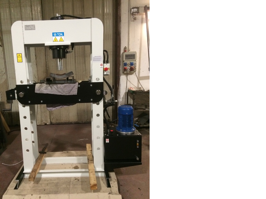pressa idraulica 50 tonn in vendita - foto 2