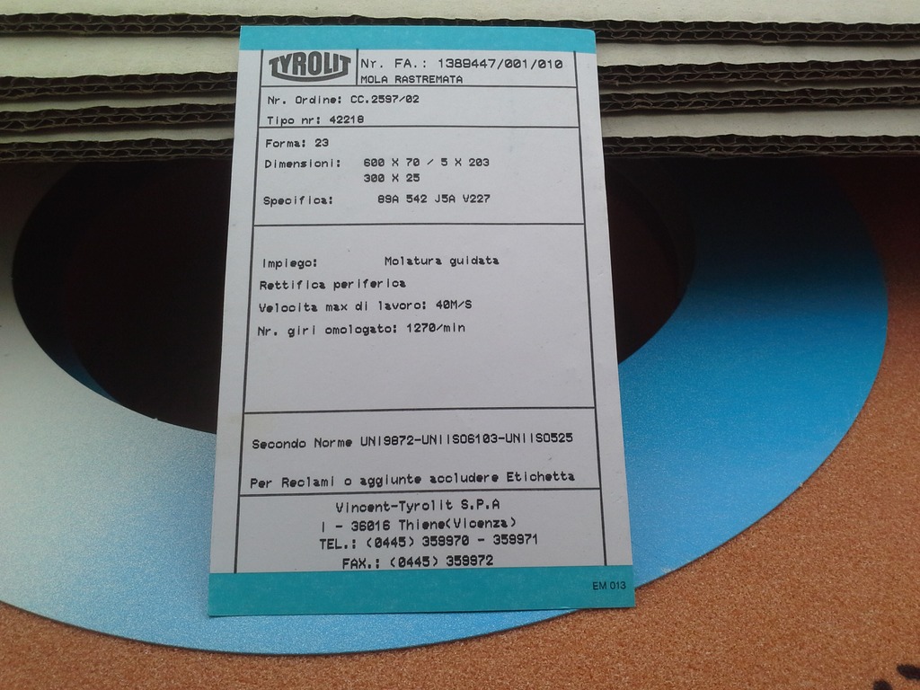 Mole per retifica in vendita - foto 9