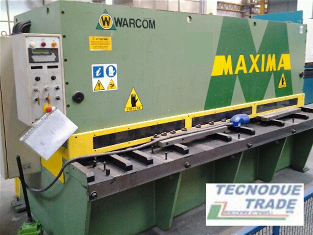 CESOIA A GHIGLIOTTINA IDRAULICA MARCA WARCOM MODELLO MAXIMA 30-04 in vendita - foto 1
