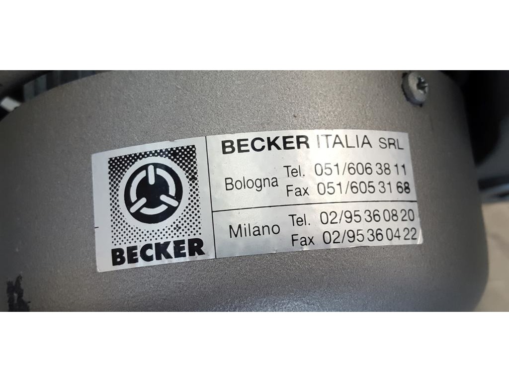 POMPA PER VUOTO A PALETTE - BECKER - Mod. U 4.20 (Cod. MF-PR-POM-76) in vendita - foto 5