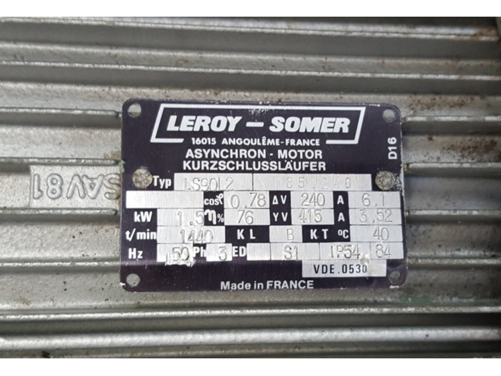 POMPA PER VUOTO - WERIE - Mod. CL 40 (Cod. MF-PR-POM-66) in vendita - foto 3