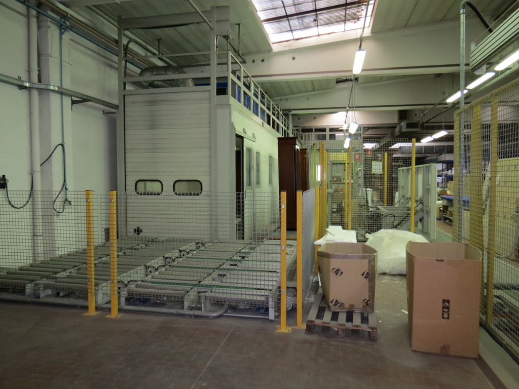 impianto verniciatura per mobili assemblati in vendita - foto 3
