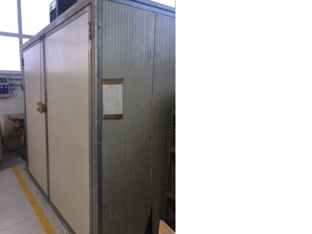 MACINATORE BANO MAC 630 HP 20 COMPLETO DI CABINA INSONORIZZATA E TUBO ASPIRAZIONE in vendita - foto 2