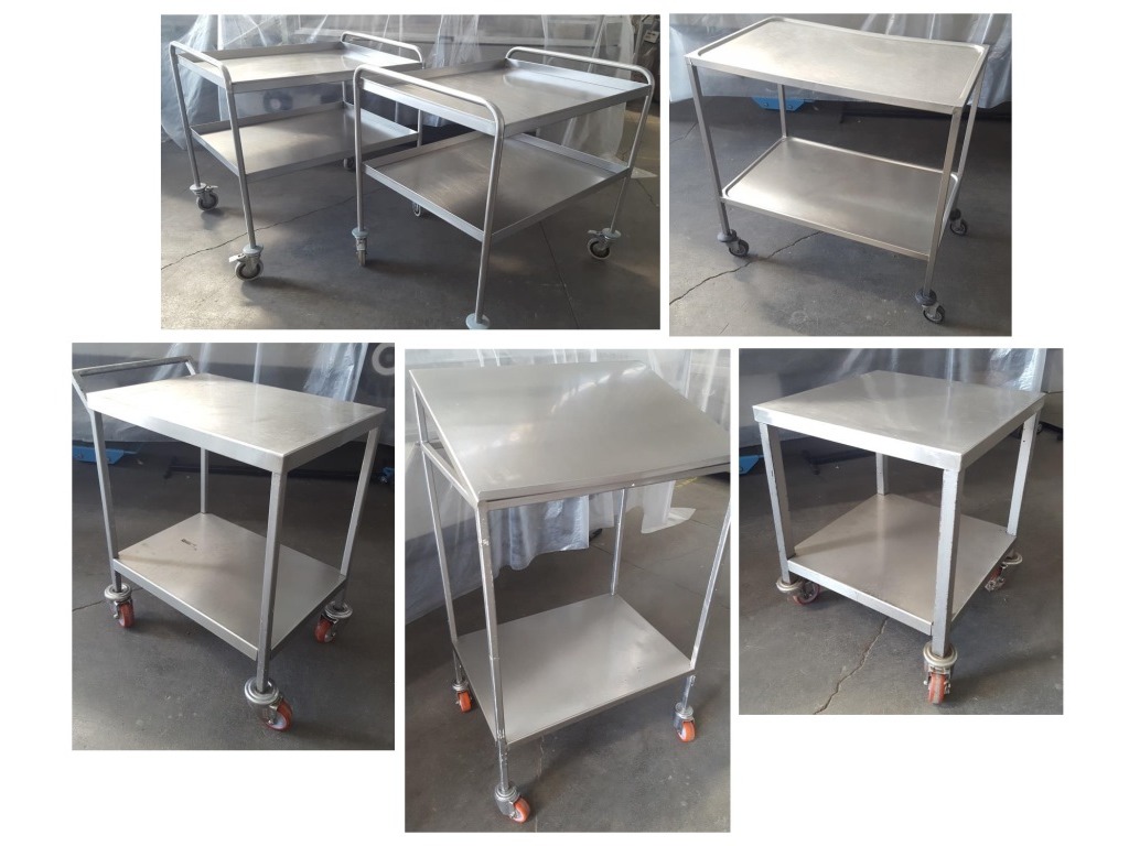 CARRELLI IN ACCIAIO INOX (Cod. MF-PK-CARR-15) in vendita - foto 1