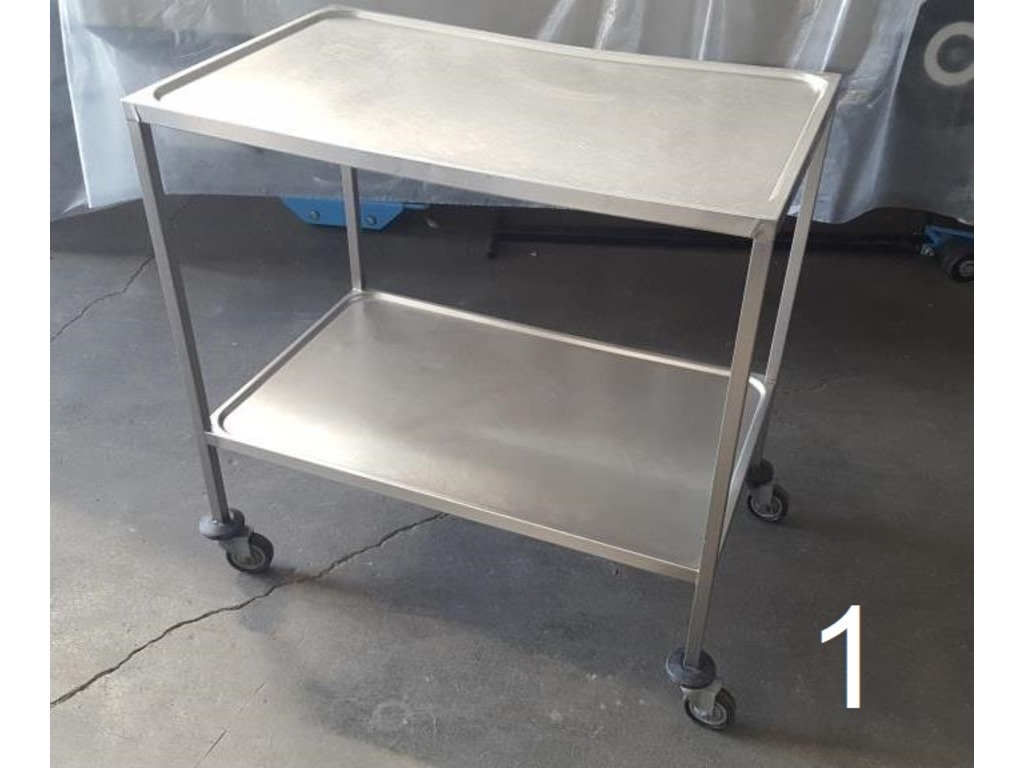 CARRELLI IN ACCIAIO INOX (Cod. MF-PK-CARR-15) in vendita - foto 2