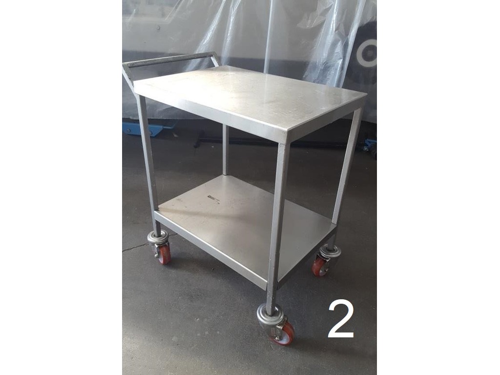 CARRELLI IN ACCIAIO INOX (Cod. MF-PK-CARR-15) in vendita - foto 3