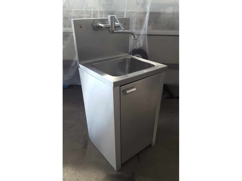 LAVELLO DA LABORATORIO - STRUTTURA IN ACCIAIO INOX (cod. LAB-LAV-3) in vendita - foto 1