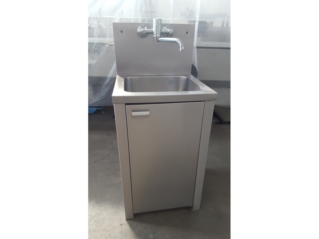 LAVELLO DA LABORATORIO - STRUTTURA IN ACCIAIO INOX (cod. LAB-LAV-3) in vendita - foto 3