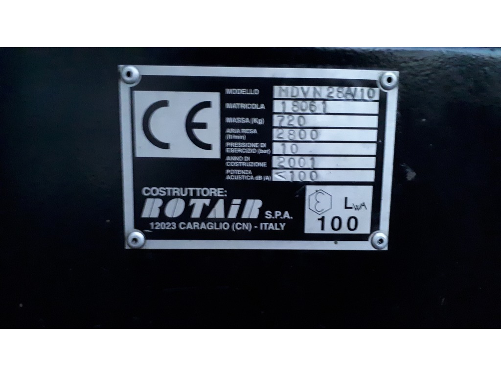 Rotair MDVN 28 A Motocompressore in vendita - foto 4