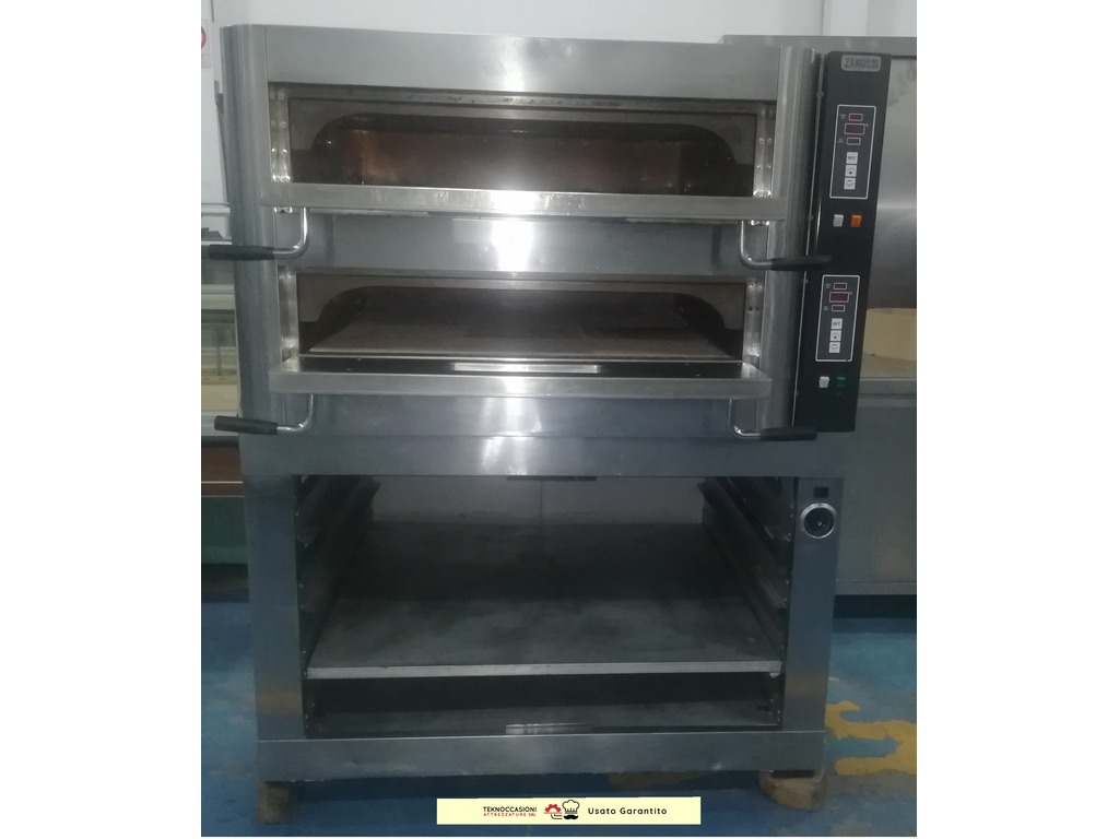 Forno pizza elettrico 2 camere con base Zanussi in vendita - foto 2