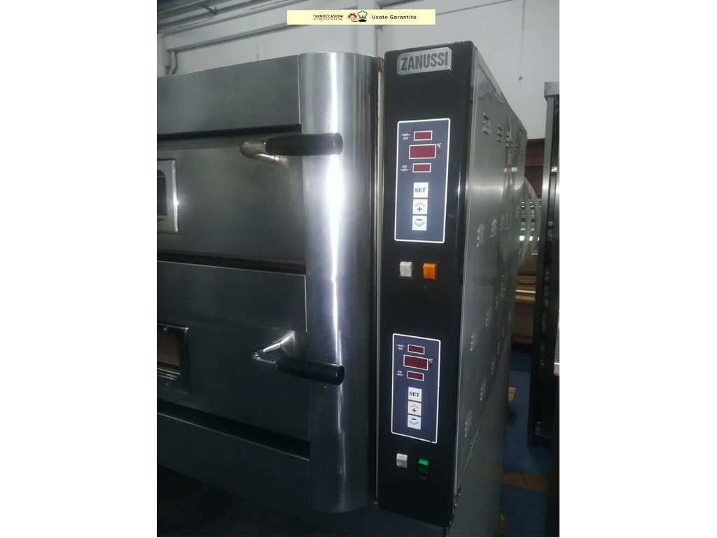 Forno pizza elettrico 2 camere con base Zanussi in vendita - foto 3