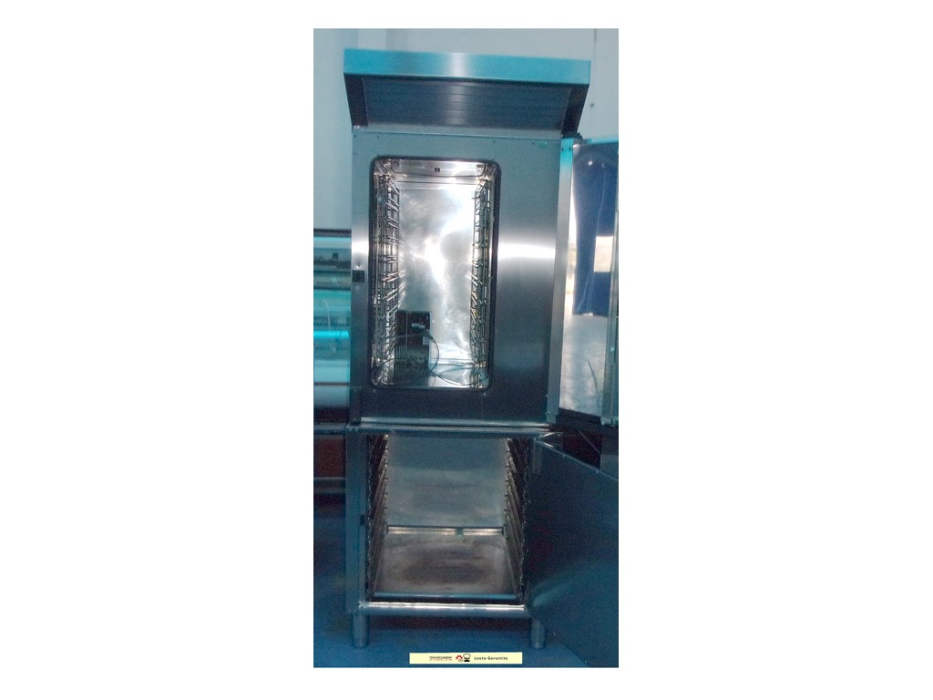 Forno 10 teglie con camera di lievitazione e cappa in vendita - foto 2