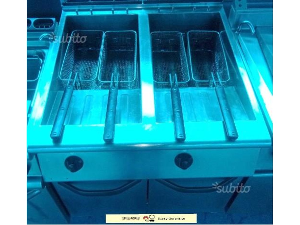 Fry top e friggitrice elettrici Usati garantiti in vendita - foto 3